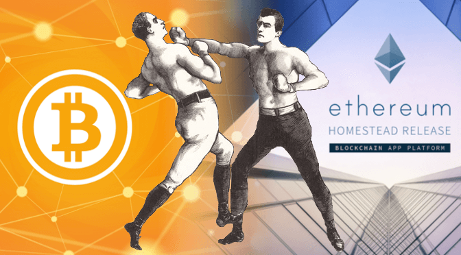 Bitcoin vs Etherum casino?